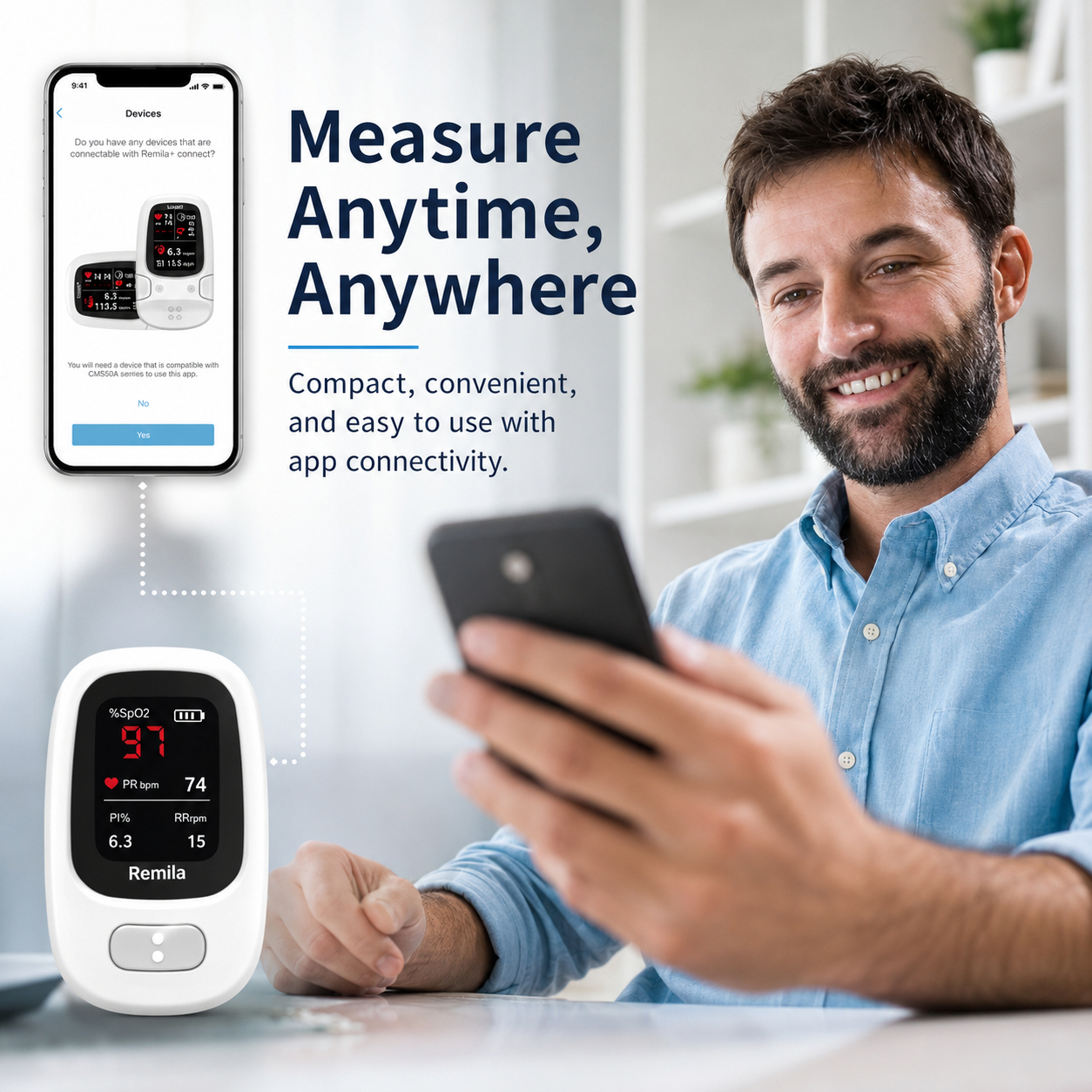 Smart Finger Health Monitor – Glucose Trend & Vital Signs Tracker